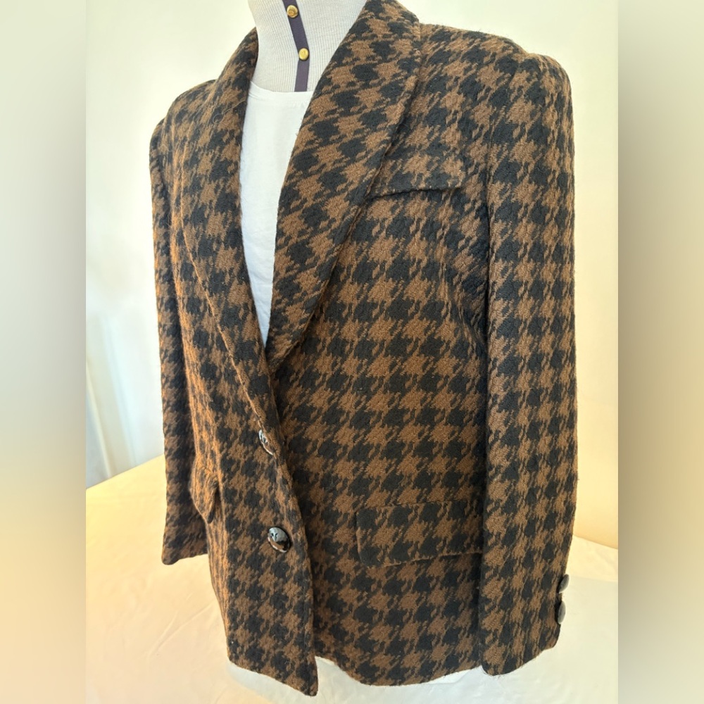 Della Roufogali Lined Wool Blazer